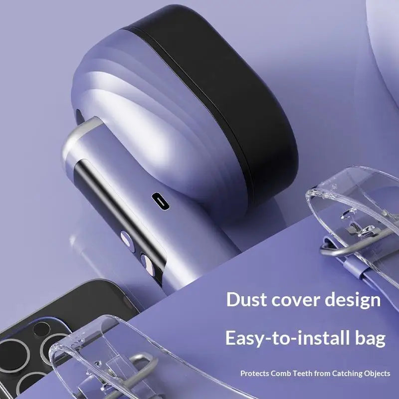 Portable Vibration Massage Comb Essential Oil Atomization Smooth Qme