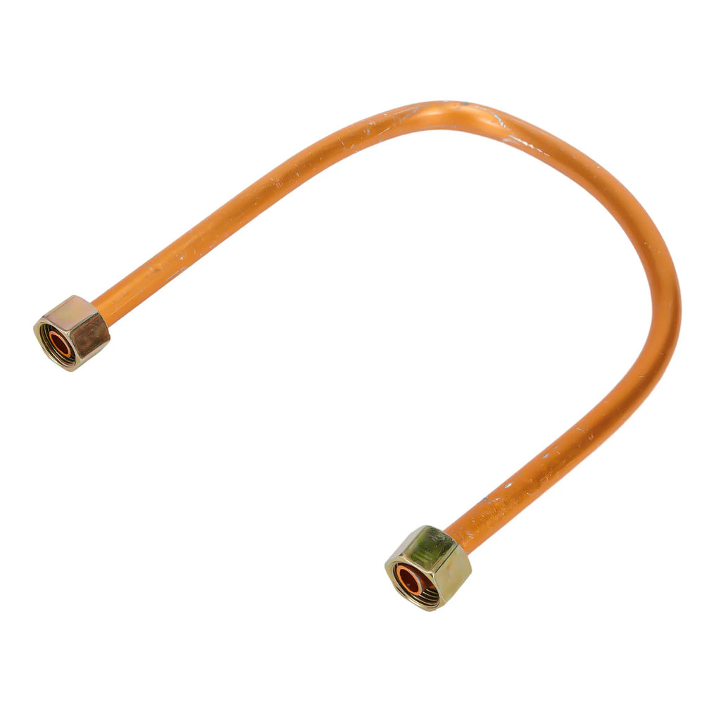Exhaust Air Compressor Tube Copper Tone Direct Coupled Easy To Install G3/8\" 10 X 450mm/0.4\" X 17.7\"(D*L) 2023 Qme