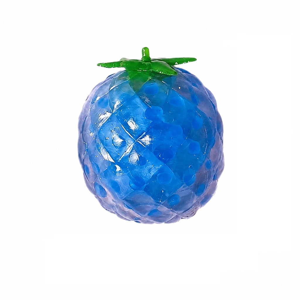 Novelty Blue Pineapple Shaped Stress Relieve Toy Mini Fun Daily Working Studying Fidget Toy Holiday Party DIY Decoration Qme
