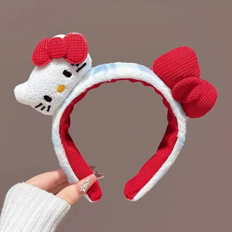 Hellokitty Cute Cartoon Headband Versatile Washing Face Applying Qme 3