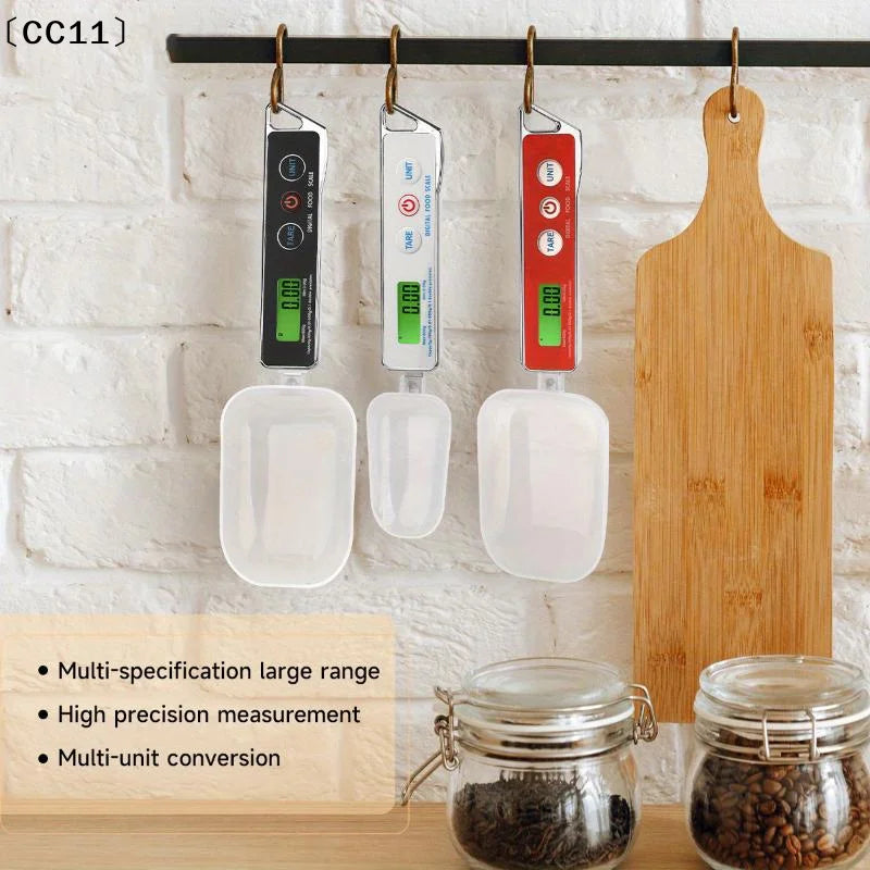 Electronic Kitchen Scale Spoon Mini Tool Milk Coffee Tea Removable Qme