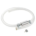 Car Clutch Brake Bleeder Hose Hydraulic One Way Valve Tube Bleeding Qme 1