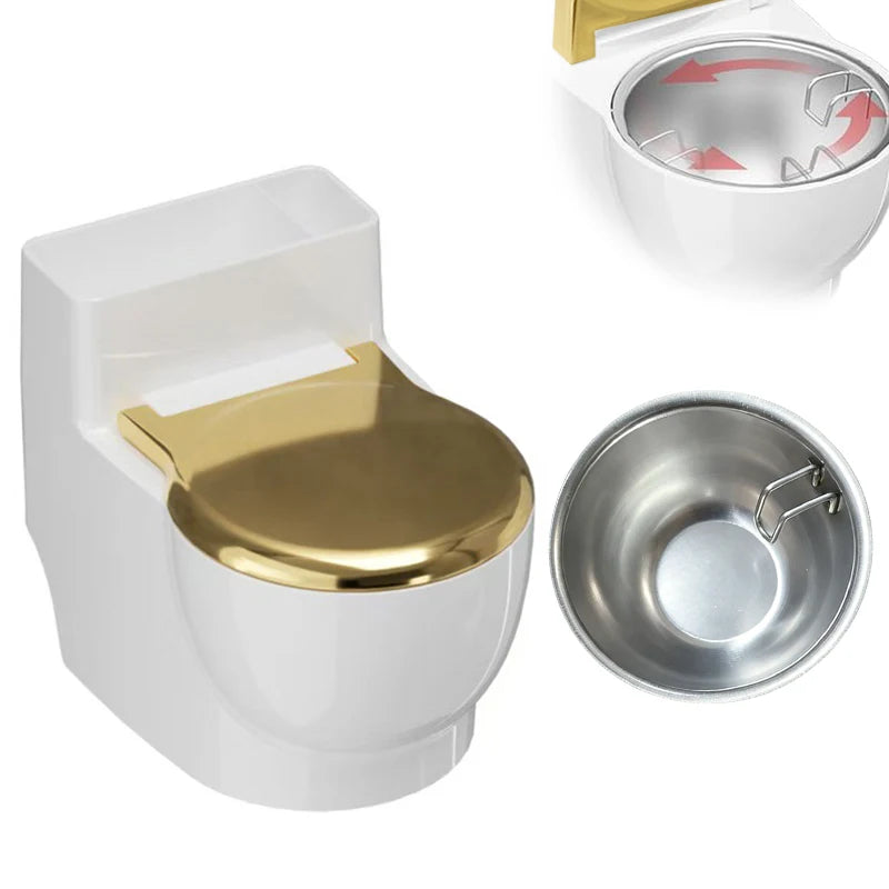 Cat Dog Small Funny Bowl Dogs Cats Hilarious Gravity Toilet Water Qme B