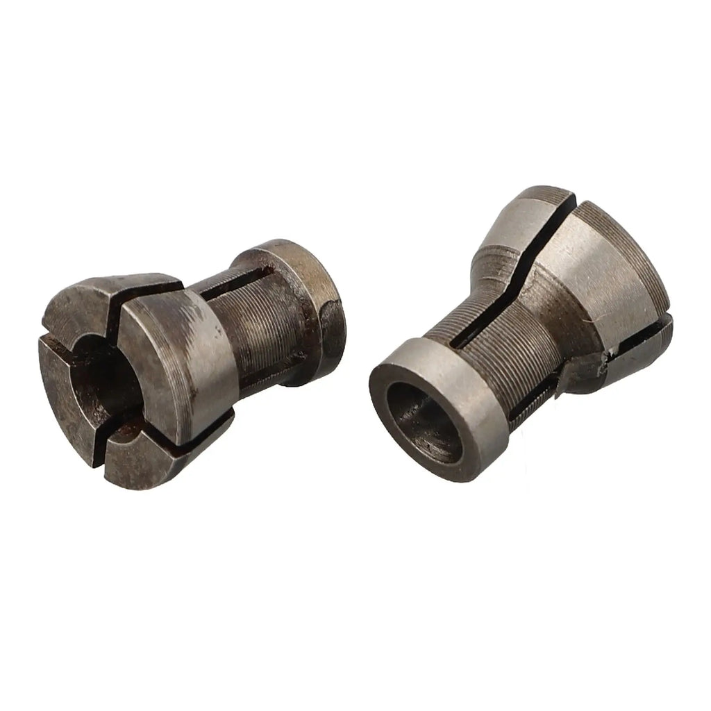 8mm 6.35mm 6mm Collet Chuck Adapter With M17 Nut Engraving Trimming Machine Router Collet Chuck Adapter Milling Cutter Access Qme