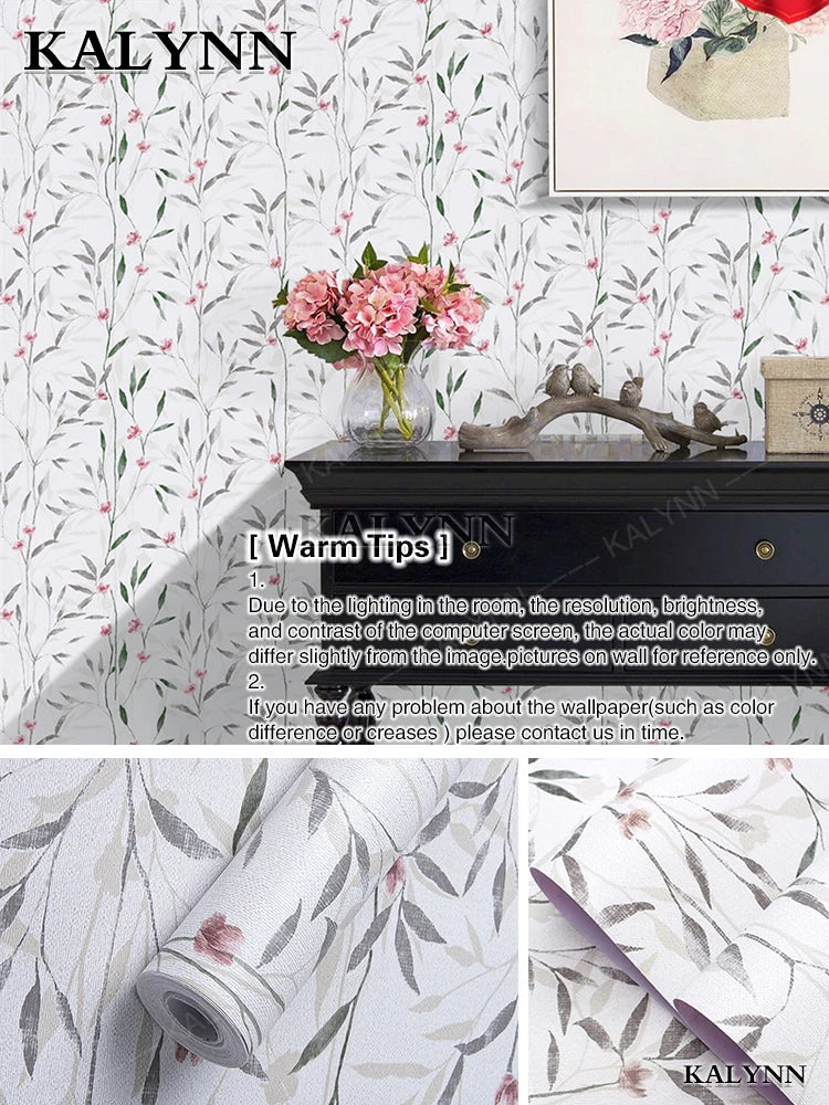 Vintage Contact Paper Many Peel Stick Self Adhesive Wallpaper Qme Leaf 001 32FTx17in(10mx45cm)