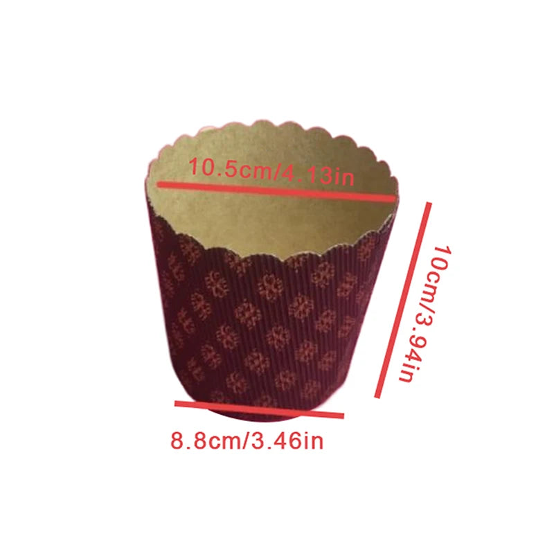 CC11Paper Tray Dove Mold Pastry Bread Cake Carton Packaging Qme 4inch