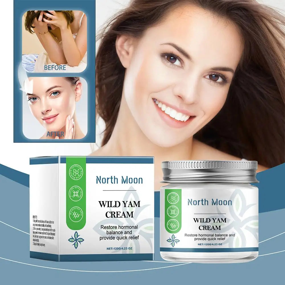 Wild Yam Cream Moisturizing Hydrating Smooth Root Extract Essence Qme