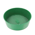 Soil Sieve Fine Mesh Design Round Easy To Use Premium PP Soil Filter Wide Applicability for Garden Sieve Gardening Tool Qme green