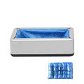 Shoe Cover Dispenser Portable Automatic Shoe Cover Machine Set with 100 Shoe Covers Non-slip Dustproof Shoe Covers for Home Qme A
