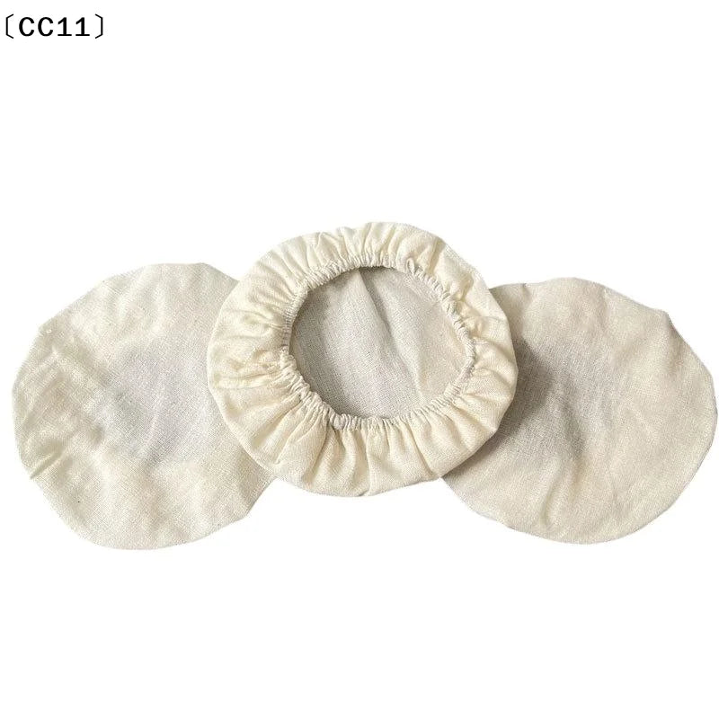 Natural Unbleached Reusable Cotton Jar Strainer Cloths Safe Home Qme
