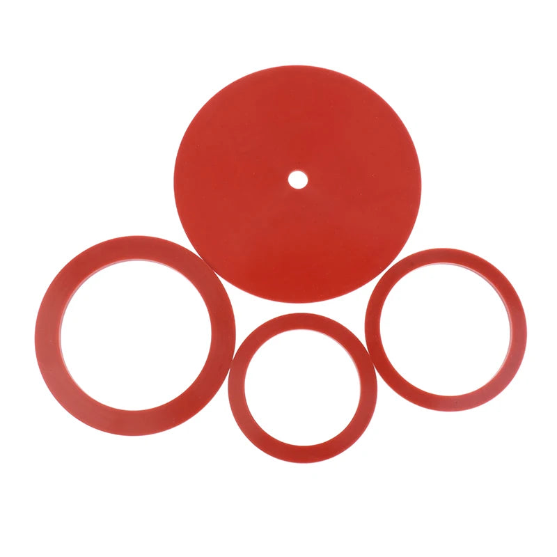 3/3.5/4/6 Inch Silicone Gaskets High Temperature Casting Gasket For Casting Machine DIY Accessory Qme