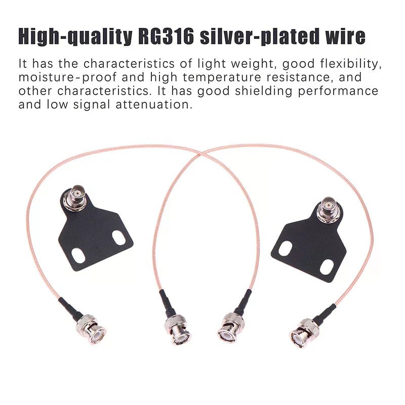 Stage Performance Wireless Microphone Host BNC Receiving Antenna Qme
