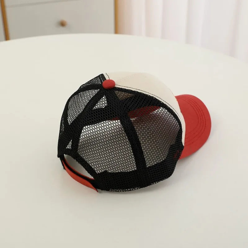 Children's Hat Summer Shade Baseball Cap Breathable Sun Protection Qme