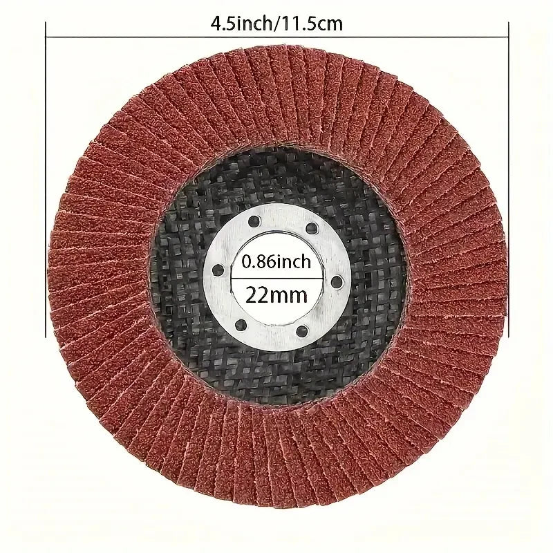 4.5 inch zirconia wing blade 40-120 grinding wheel blade, 7/8" hole grinding wheel disc, grinding wing blade wheel for wood and Qme
