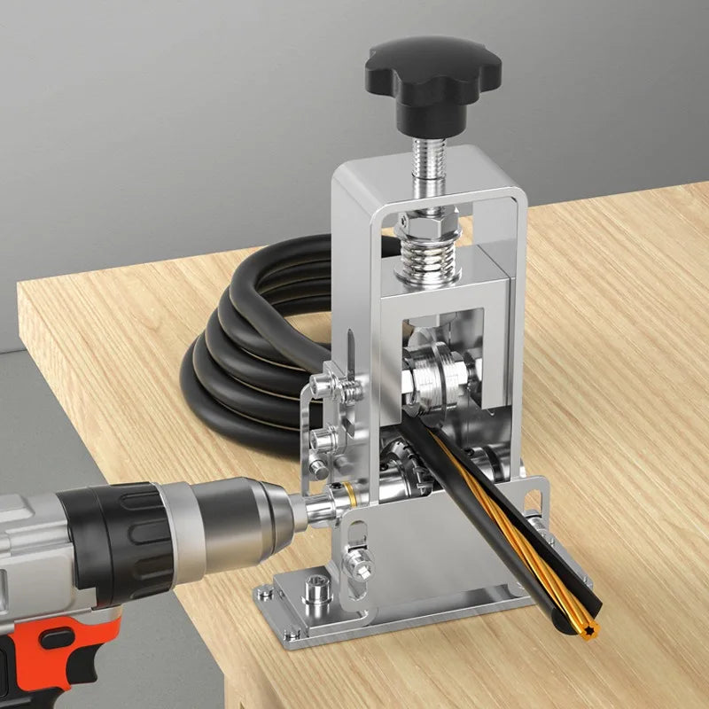 Portable Wire Stripper Manual Stripping Tool 1- Cable Electric Qme
