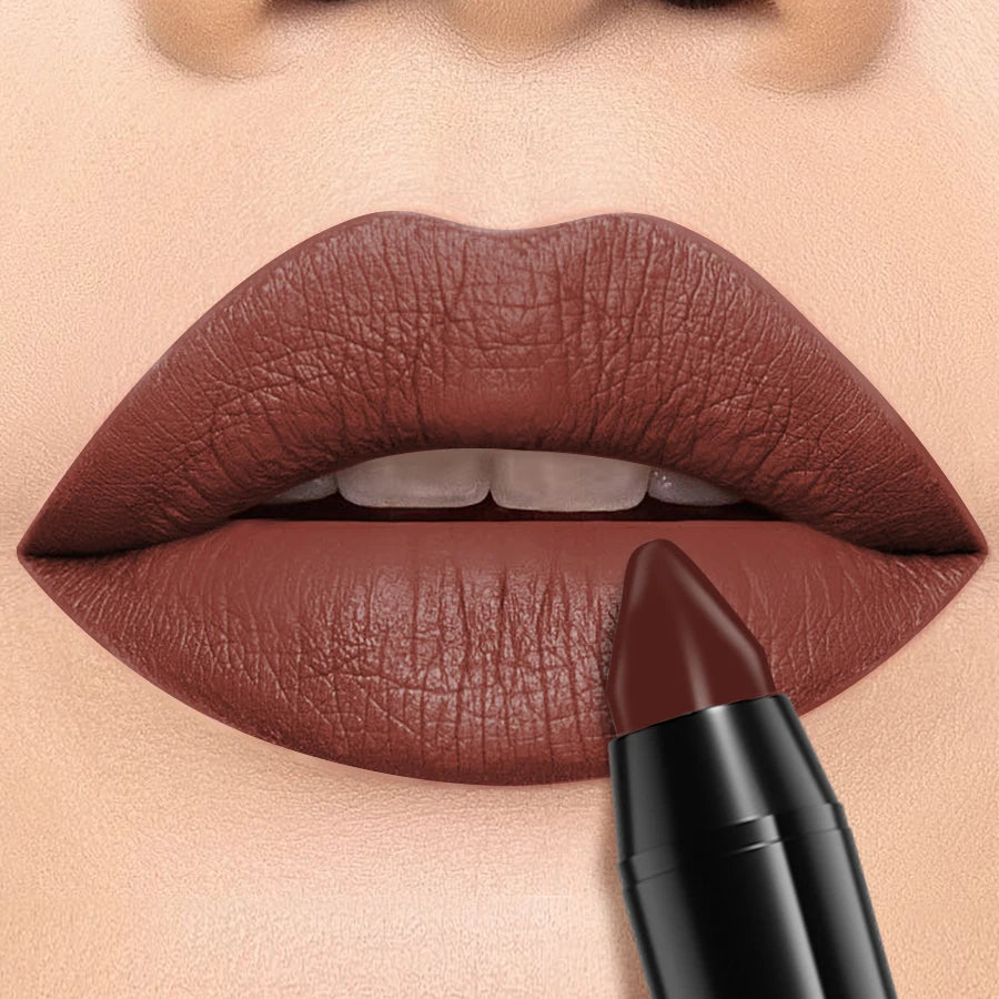 15 Colors Nude Velet Matte Lipstick Pen Waterproof Long Lasting Red Qme