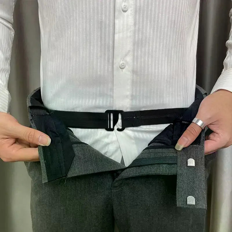Adjustable Anti-slip Belt Shirts Wrinkle-resistant Invisible Strap Qme
