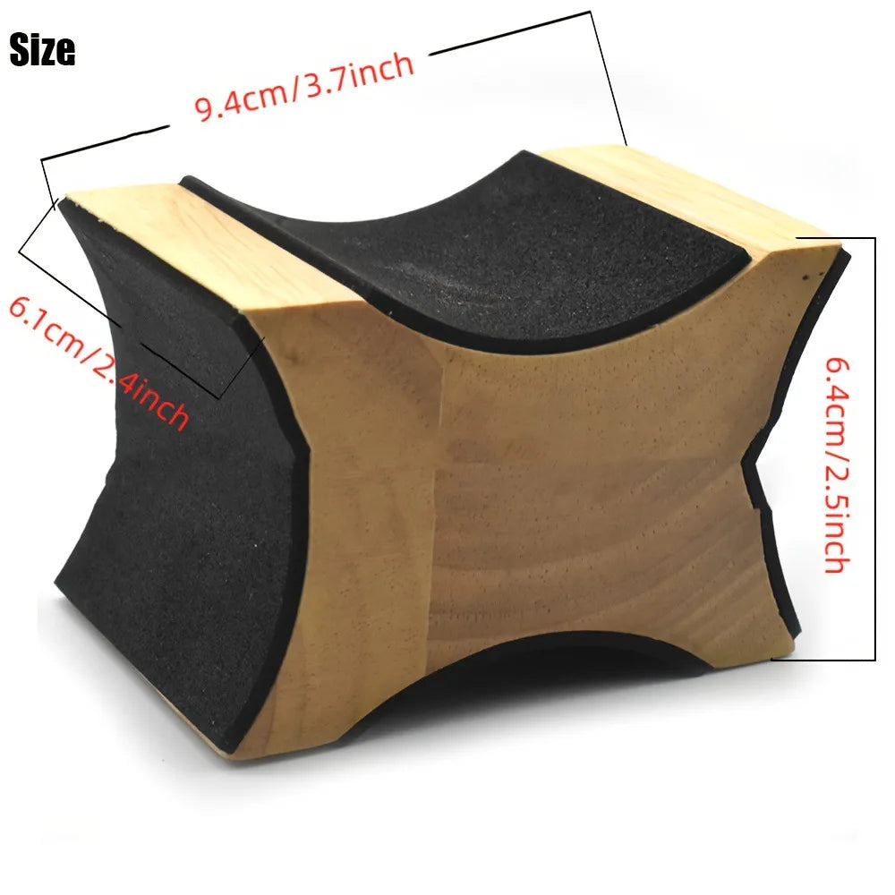 Skilled Guitar Neck Cushion Support Two-level Height Music Instrument Qme