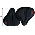 Bigger Wider Bicycle Silicone Cushion Cover Thicker Mountain Electric Qme black
