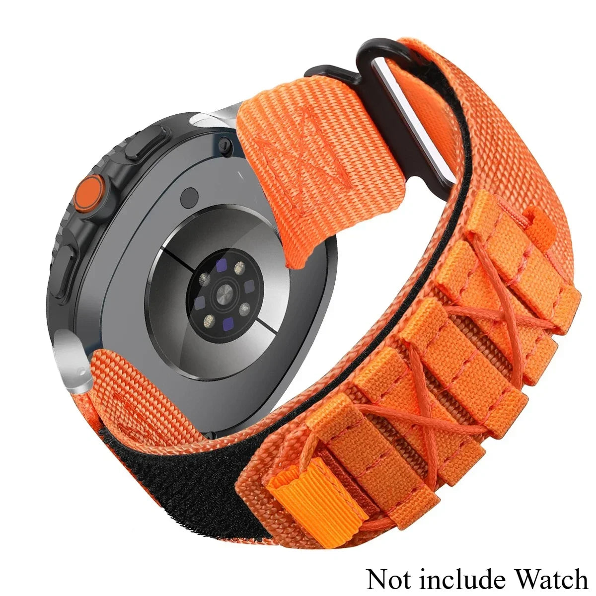 Nylon Strap for Samsung Galaxy Watch Ultra 2 No Gaps Quick Fit Band Sports Bracelet for Galaxy Watch 8 40 44/8classic Wristband Qme