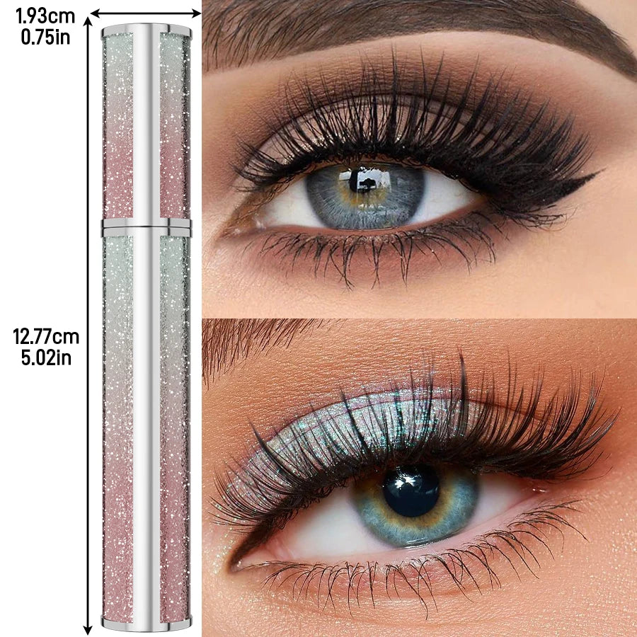 Black Waterproof Mascara All Lengthening Make Up Products Eyelash Qme