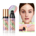 Three Colors Liquid Concealer Mixed Isolation Lotion Makeup Moisturizing Skin Tone Brightening Primer Base Foundation Cosmetics Qme 01