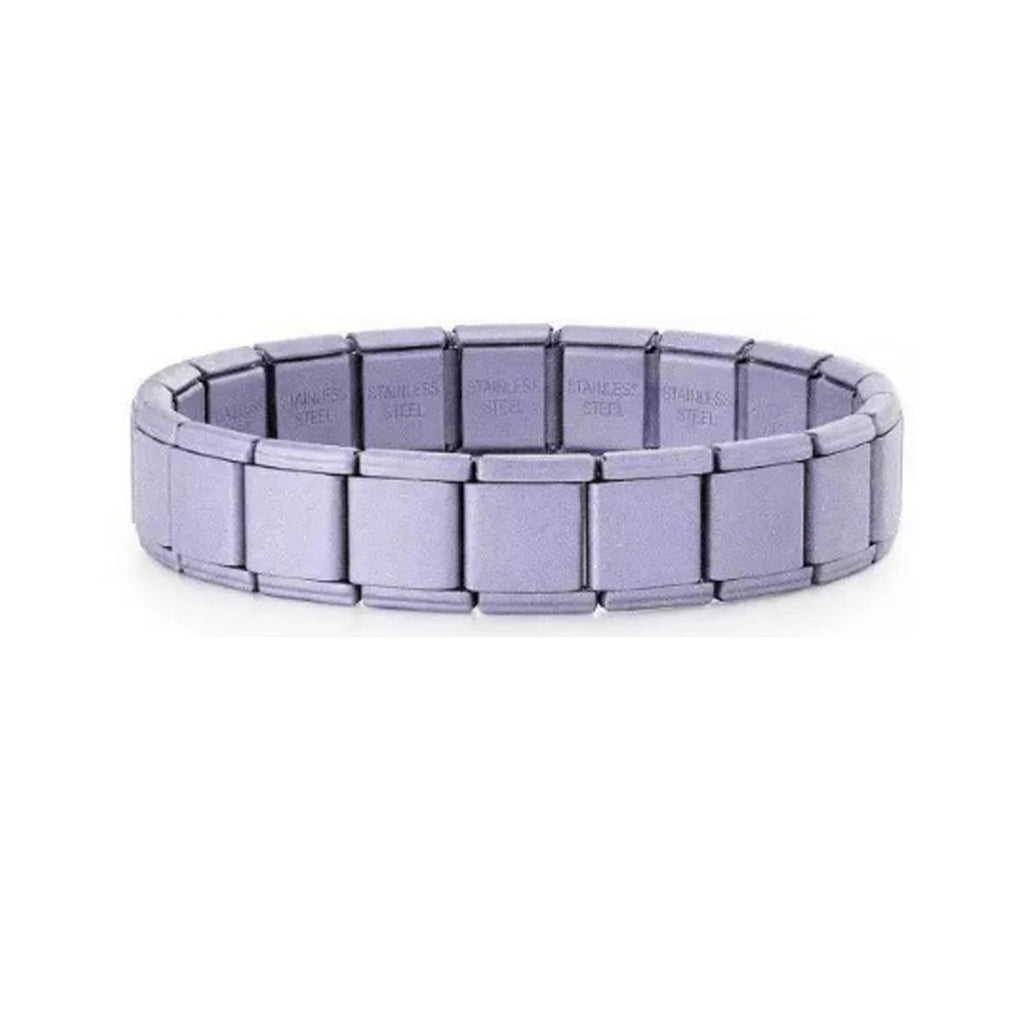 Premium Italian Charm Link for Women Men 13mm Width Gold Silver Color Chain Stainless Steel Bracelet on Hand DIY Making Jewelrys Qme Style 3-13mm