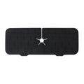 Kitchen Faucet Absorbent Mat Silicone Sink Splash Guard Water Draining Pad Countertop Protector Table Cushion Place Mat Bathroom Qme black