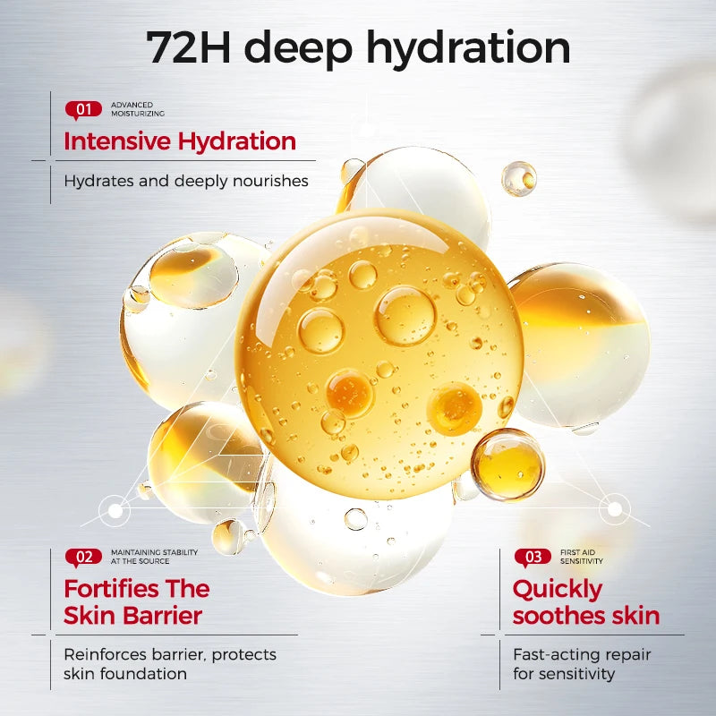 Hydrating Soothing Essence Cream Collagen Ceramides Hyaluronic Acid Qme
