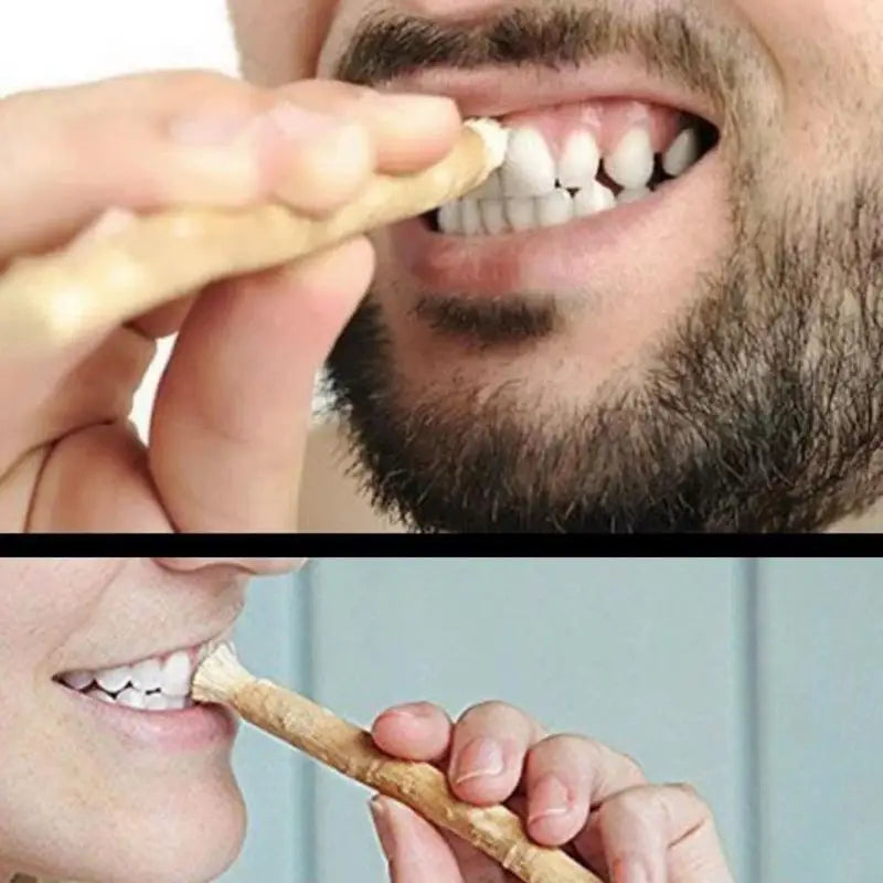 Portable Natural Miswak Toothbrush Traditional Teeth Whitener Manual Qme