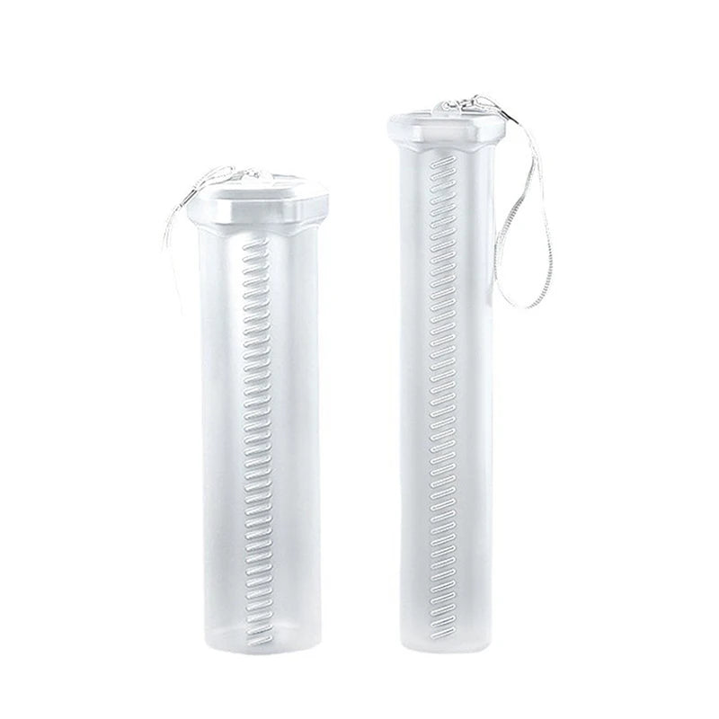 Transparent Abs Telescopic Pen Holder Art Painting Brush Pencil Qme