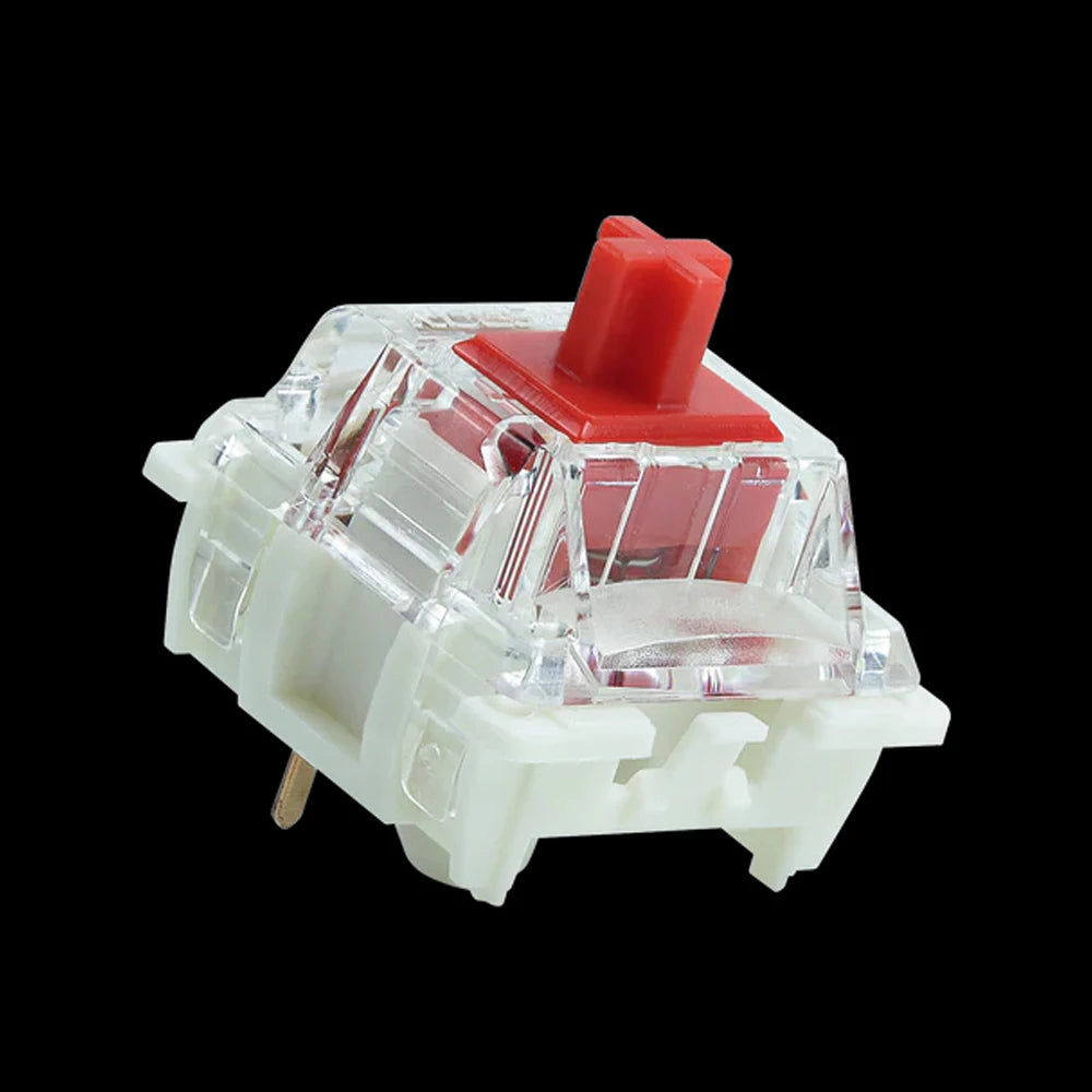 GATERON 10pcs GPro 3.0 Red/Yellow/Silver/White Switch Mechanical Keyboard Accessory Pre Lubrd Mechanical Keyboard Linear Switch Qme G Pro 3.0 Red