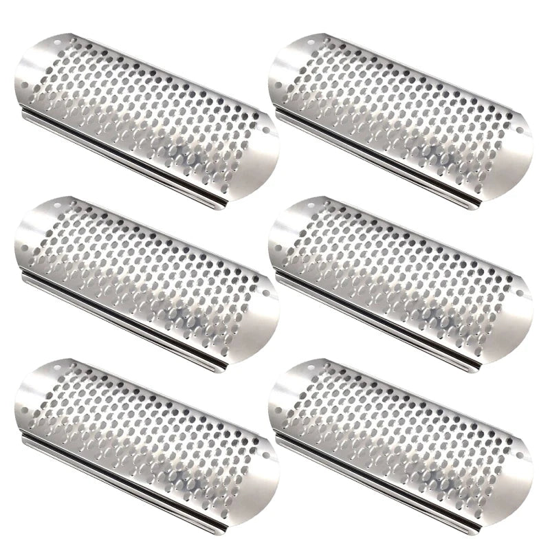 6PCS Foot File Callus Remover Tool for Dead Skin Removal Home Pedicure Tools Foot Rasp Callus Remover Feet Heels Grater File Qme 6Pcs big hole