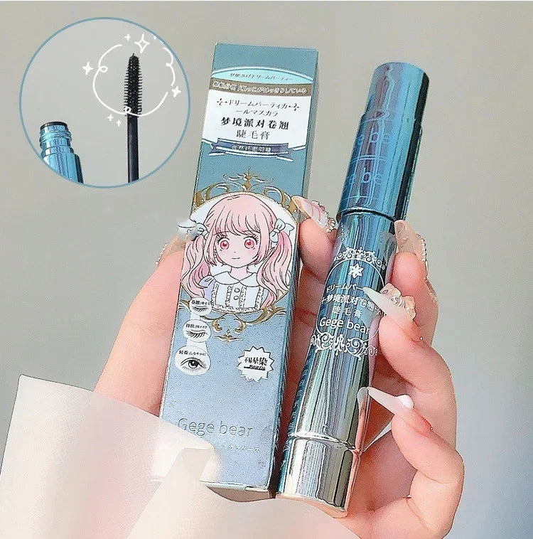 Silk Fiber Lash Mascara Waterproof Long Lasting Extension Eyelashes Lengthening Curling Mascara Black Eyelash Makeup Cosmetic Qme