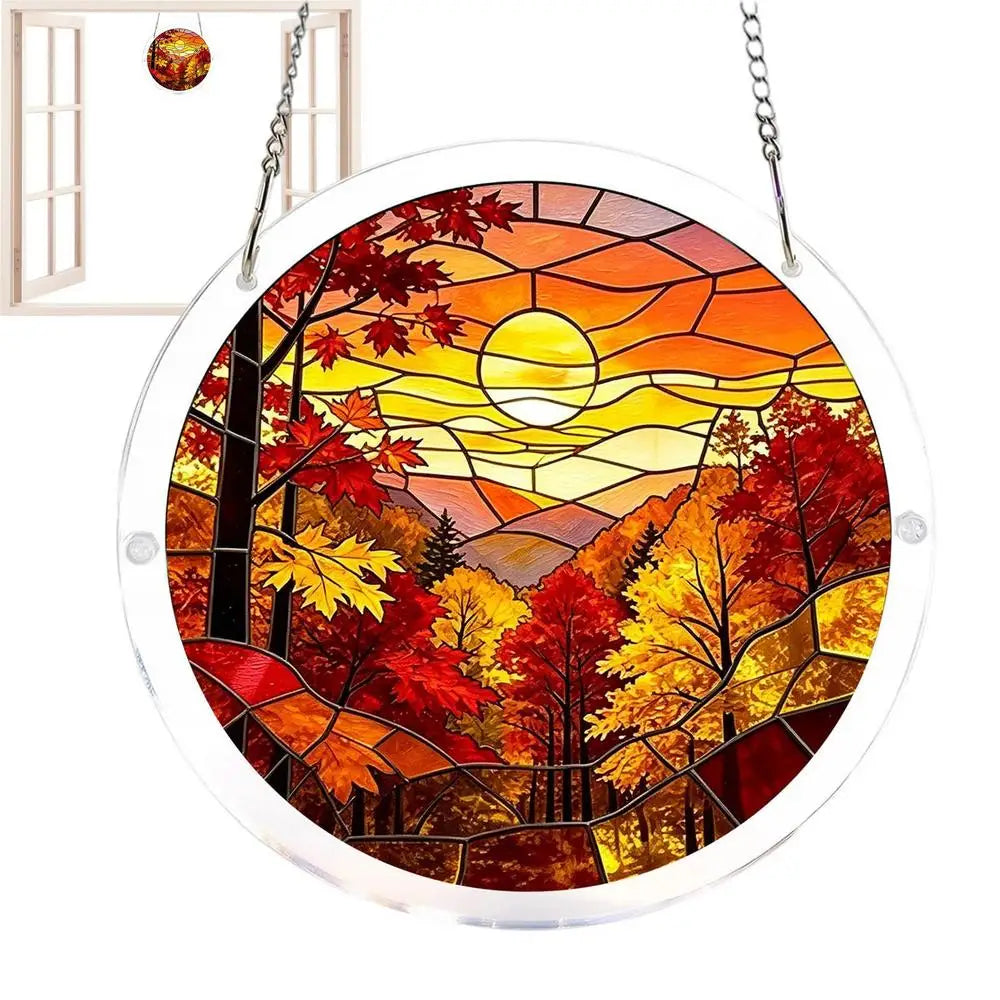 Rainbow Maker Acrylic Puzzle Aesthetic Light Catcher Tree Ornaments Qme A China Mainland