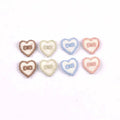 30pcs 20x20mm Heart Bow Embroidered Appliques,Sewing Decoration for DIY Clothes/Hair Accessories No Glue cp4303 Qme 20x20mm-mix