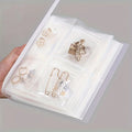 Storage Pouch, Mesh for Jewelry, Bag for Storing Jewelry, Packaging for Jewelry, Multi-Use Storage Book for Necklaces, Bracelets Qme 84 Grids