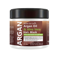Argan Oil Aloe Vera Hair Mask Dual Oil Control Moisturizer Conditioner Soft Smooth Frizz Damaged Repair Revitalize Hair Care Qme 1pcs