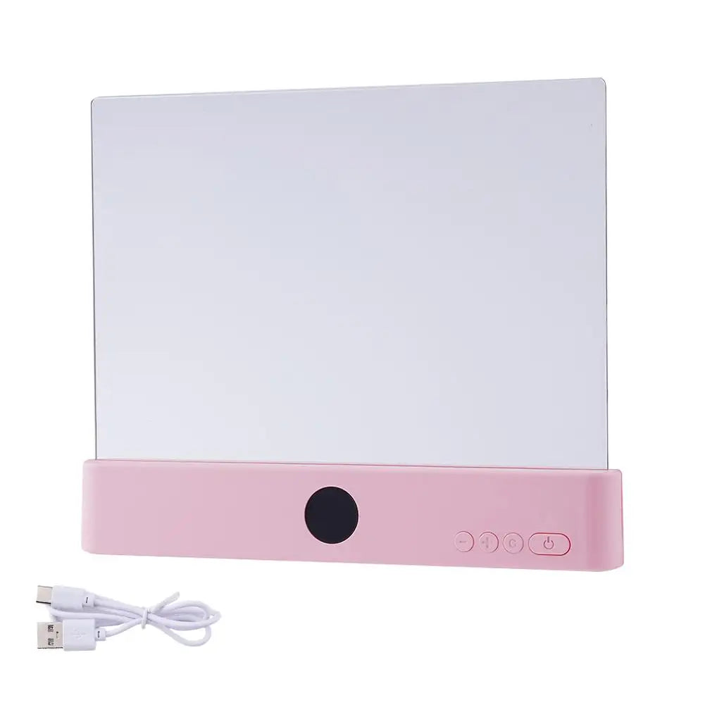 LED Reading Light At Night Bed Flat Book Lights Lovers Illuminator Qme B
