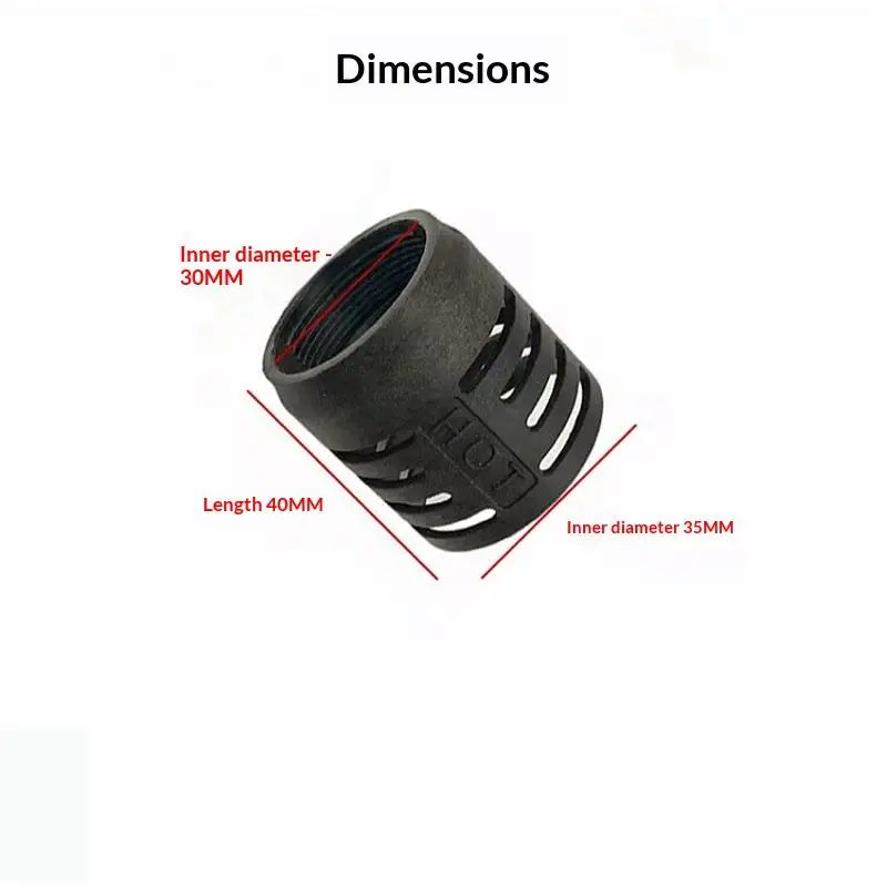858 8586 898 Hot Air Desoldering Gun Handle Shell High-Temperature Resistant For Rework Solder Station Repair Qme 1PCS