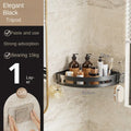 3PCS Bathroom Triangle Shelf Non Perforated Wall Mounted Bathroom Shower Storage Wall Rack Bathroom Accessories Household Items Qme 1PCS
