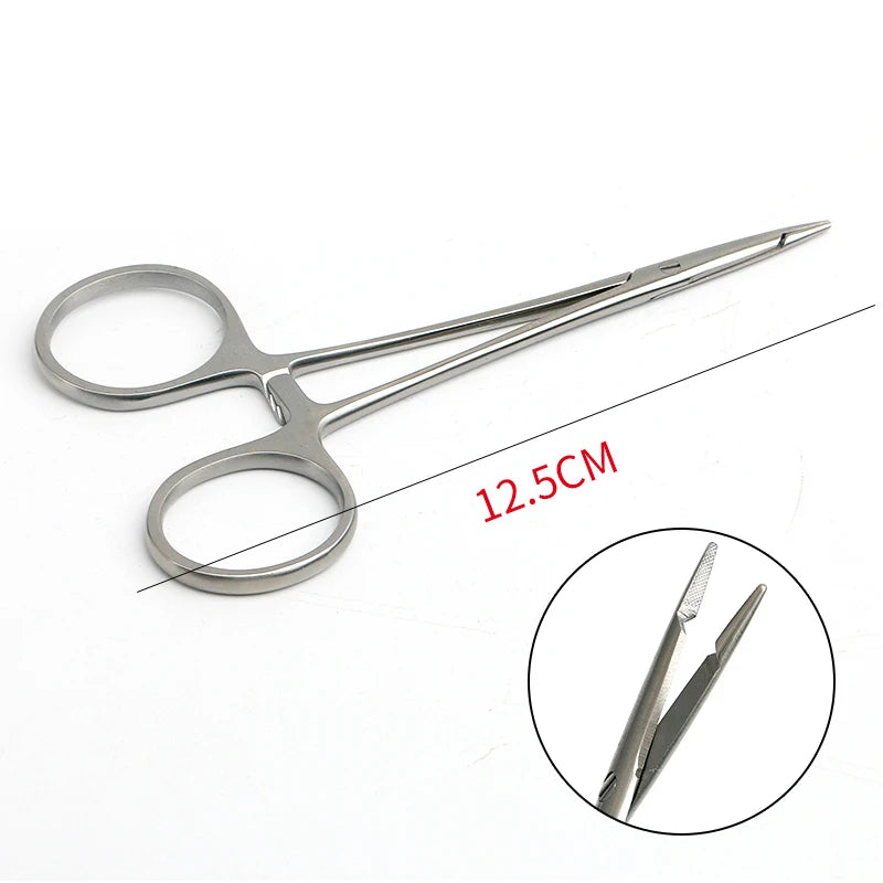Tiangong Gold Handle Needle Holder Scissor Aesthetic Plastic Surgery Qme Red