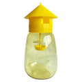 Fruit Fly Trap Killer Yellow Plastic Drosophila Trap Anti Fly Fruit Fly Killer Catcher Orchard Insect Trap Pest Control Tool Qme yellow