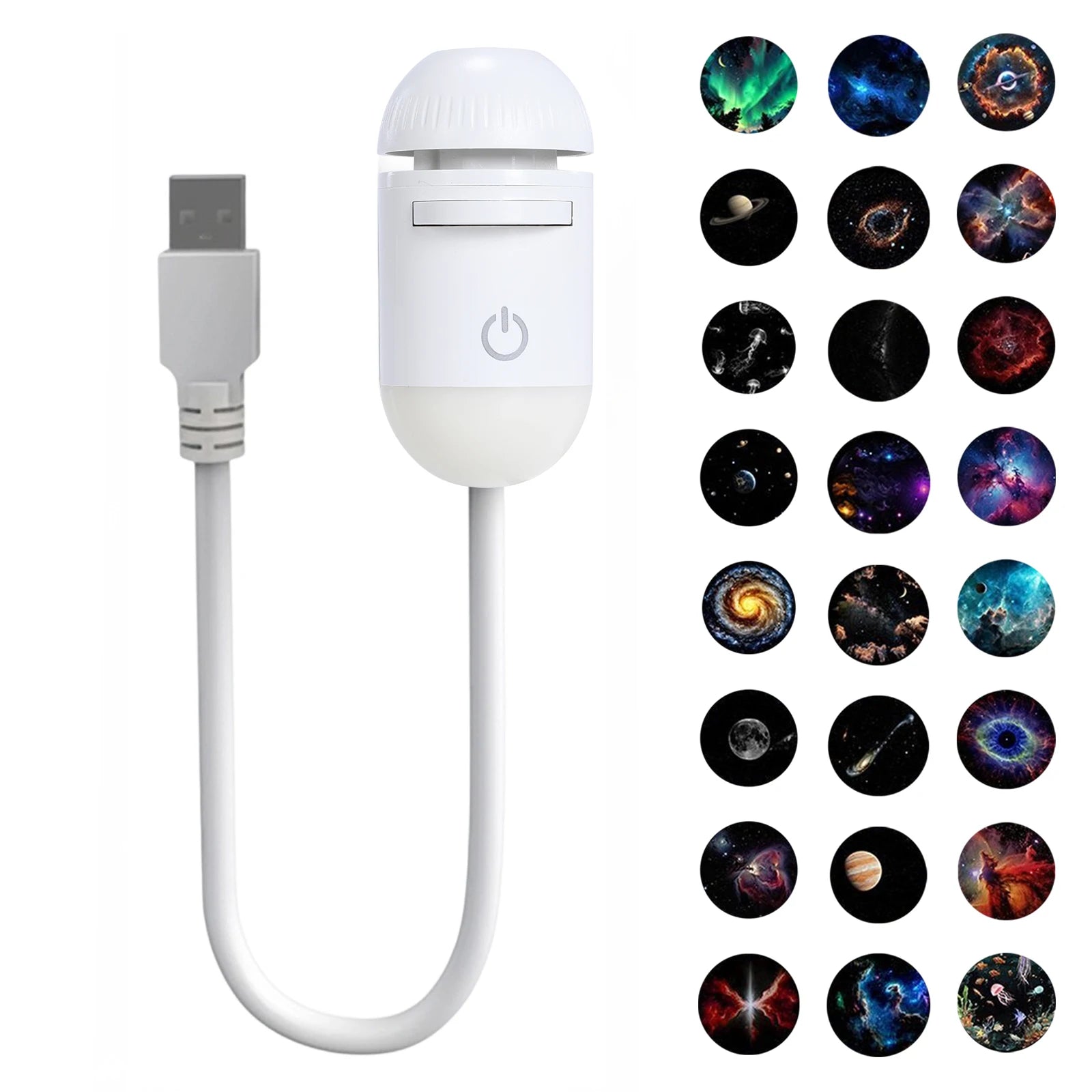Mini Galaxy Star Projector Night Light Nebula Ceiling LED Lamp Galaxy Projection Light for Bedroom Birthday Gifts for Kids Teens Qme 24 Projector Films