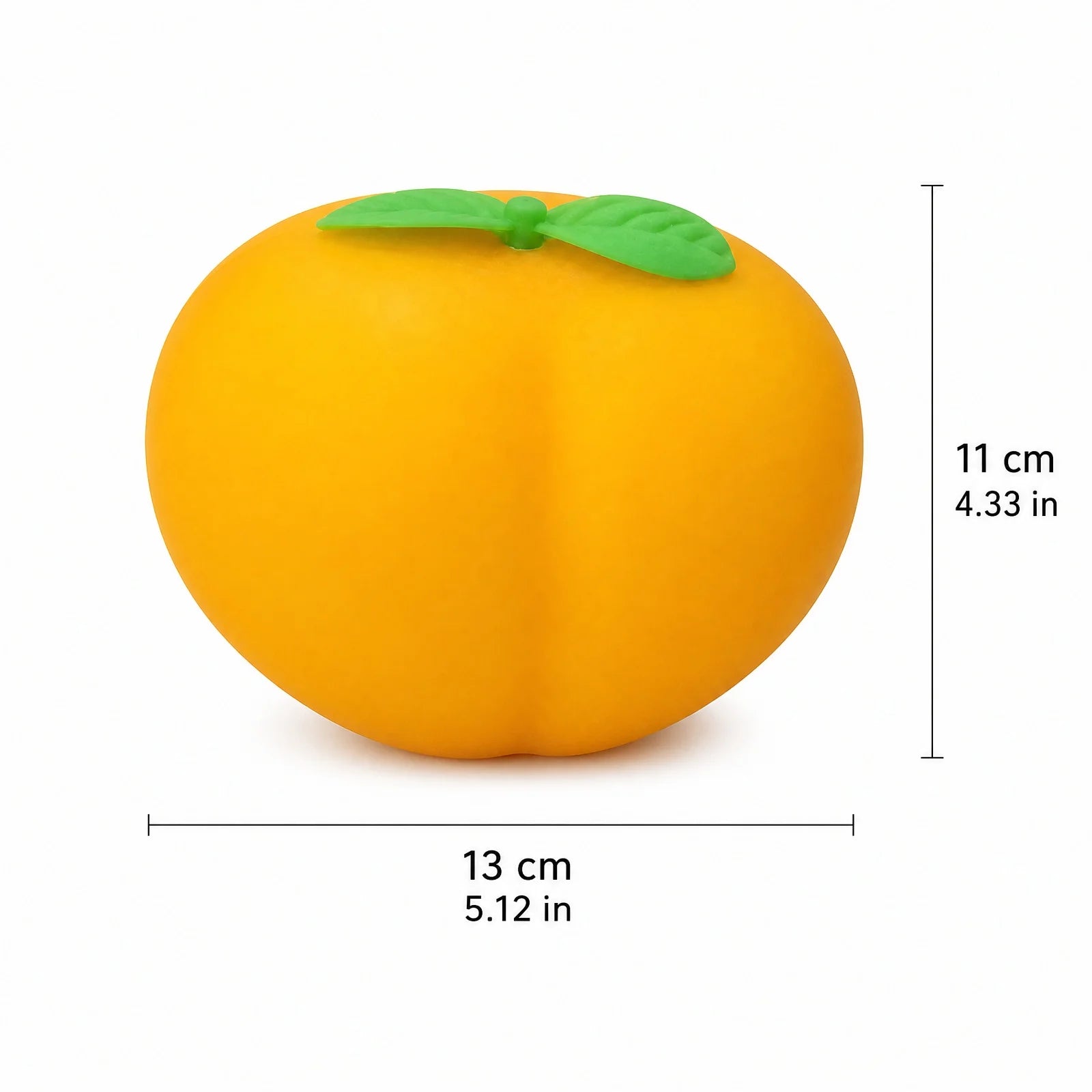 Simualted Peach Soft Stress Relieve Funny Toy for Adults Large Novelty Desk Toy for Fun and Relaxation Creative Decoration Qme