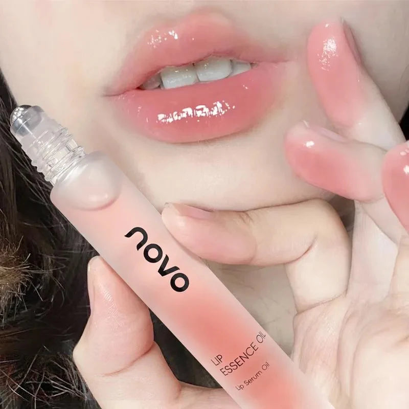 Squalane Hydrating Lip Serum Oil Long-lasting Moisture Non-greasy Qme