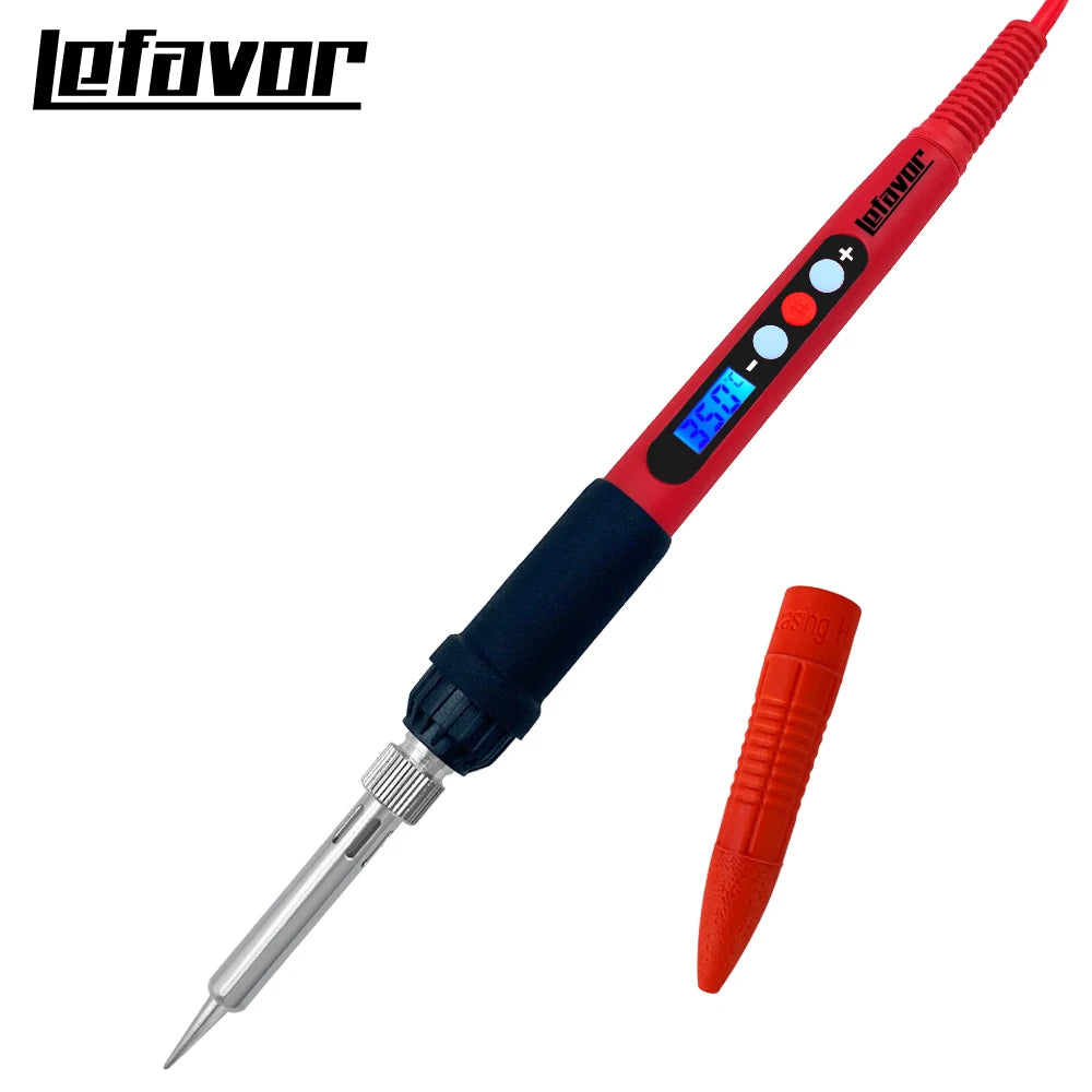 Soldering Iron 60W 80W Adjustable Temperature Electric Solder Rework Qme KSD80W1 110V US PLUG