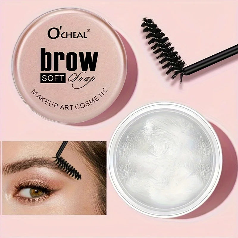 Soft Eyebrow Gel Waterproof Sweat Resistant Easily Creates Natural Qme