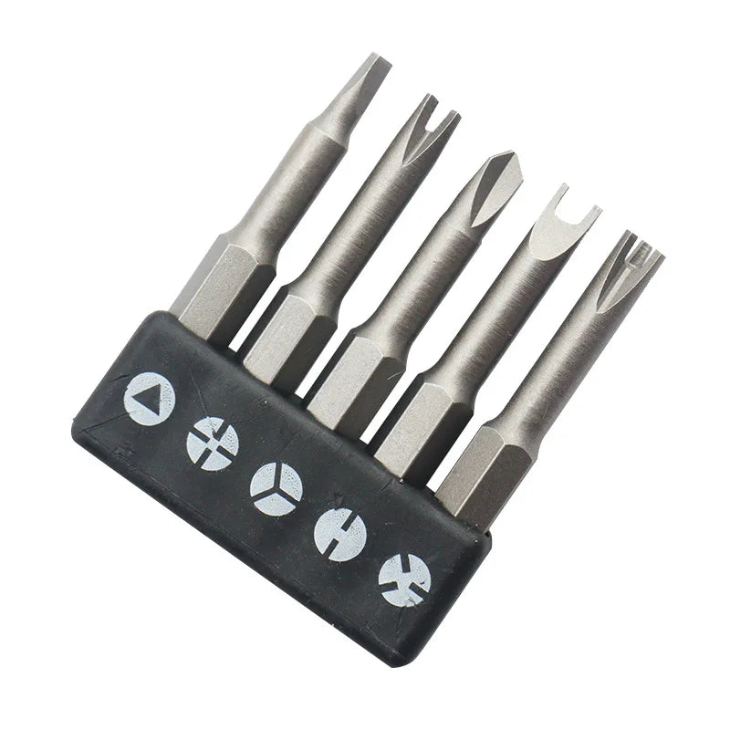 Special-shaped Screwdriver U-shaped Y-type Triangle Inner Cross Three Qme
