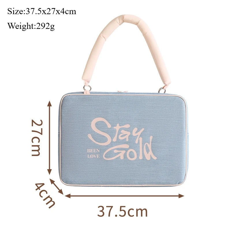 Laptop Tote 1415.6 Inch Laptop Protective Case Commuter Bag for Apple MacBook Huawei Lenovo Xiaomi HP Dell Acer Computer Case Qme CB-Blue15.6